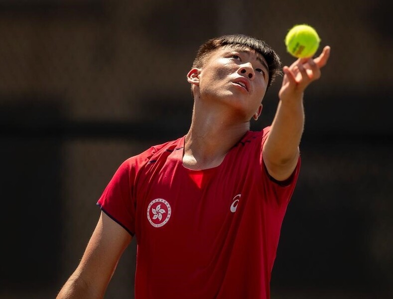 <p>黄泽林（网球）（图片来源：香港网球总会）</p>
